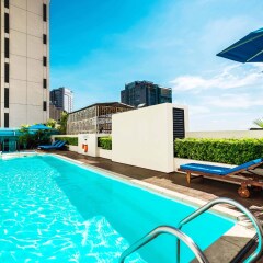 Отель Saigon Prince Hotel Вьетнам, Хошимин - 1 отзыв об отеле, цены и фото номеров - забронировать отель Saigon Prince Hotel онлайн бассейн фото 2