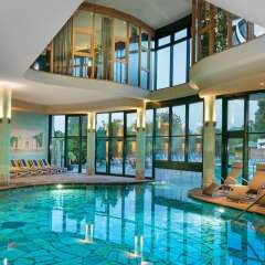 Отель Atlantic Terme Natural Spa & Hotel Италия, Абано-Терме - отзывы, цены и фото номеров - забронировать отель Atlantic Terme Natural Spa & Hotel онлайн бассейн