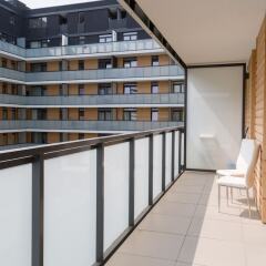Отель Pure Rental Apartments - City Residence Польша, Вроцлав - отзывы, цены и фото номеров - забронировать отель Pure Rental Apartments - City Residence онлайн балкон
