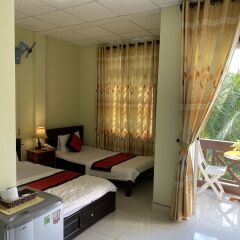 Отель Quynh Chau Homestay комната для гостей фото 4