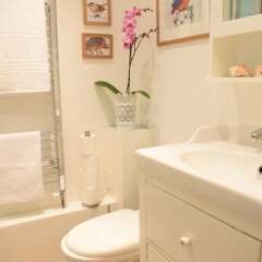 Отель Bright 1 Bedroom Flat in Finsbury Park Великобритания, Лондон - отзывы, цены и фото номеров - забронировать отель Bright 1 Bedroom Flat in Finsbury Park онлайн ванная фото 2