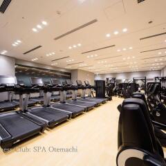 Отель Hoshinoya Tokyo Токио фитнесс-зал фото 2