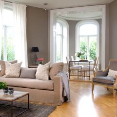 Апартаменты Frogner House Apartments - Riddervoldsgate 10 комната для гостей фото 2