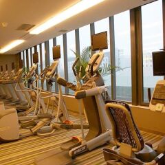 Отель Aloft Zhengzhou Shangjie фитнесс-зал