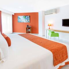 Отель Ramada Cancun City Мексика, Канкун - 1 отзыв об отеле, цены и фото номеров - забронировать отель Ramada Cancun City онлайн комната для гостей фото 2