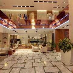 Отель Tirana International Hotel & Conference Centre Албания, Тирана - отзывы, цены и фото номеров - забронировать отель Tirana International Hotel & Conference Centre онлайн интерьер отеля фото 3
