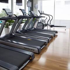 Апартаменты An Phu Plaza Serviced Apartment фитнесс-зал фото 2