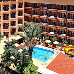 Kleopatra Fatih Hotel Аланья балкон