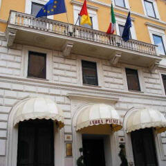 Hostel Generator Rome Рим вид на фасад