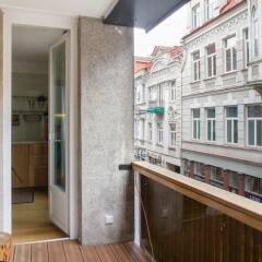 Апартаменты Apartments in Latako and Pilies Streets балкон