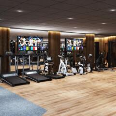 AC Hotel by Marriott Stockholm Ulriksdal Солна спортивное сооружение