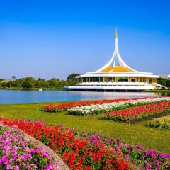 Отель Golden Jade Suvarnabhumi Таиланд, Бангкок - 1 отзыв об отеле, цены и фото номеров - забронировать отель Golden Jade Suvarnabhumi онлайн приотельная территория