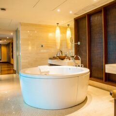 Отель Centara Grand Mirage Beach Resort Pattaya Таиланд, Паттайя - 11 отзывов об отеле, цены и фото номеров - забронировать отель Centara Grand Mirage Beach Resort Pattaya онлайн ванная