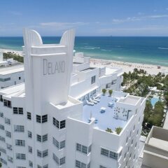 Отель Delano South Beach пляж