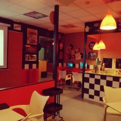 Open Hostel Madrid гостиничный бар