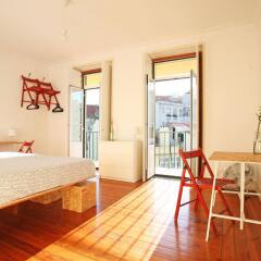 Liv'in Lisbon Hostel балкон