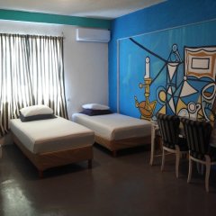 Отель Nirvana Hotel & Hostel - Cancun Hotel Zone Мексика, Канкун - отзывы, цены и фото номеров - забронировать отель Nirvana Hotel & Hostel - Cancun Hotel Zone онлайн комната для гостей фото 2
