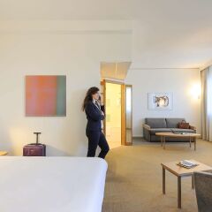 Отель Novotel München Airport комната для гостей фото 3