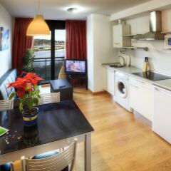 Отель Apartamentos Turísticos Bahía de Boó в номере