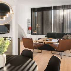 Отель Frogner House Apart - Helgesens gate 1 комната для гостей