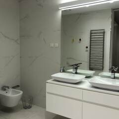 Отель Apartament Dykley Gardens Черногория, Будва - отзывы, цены и фото номеров - забронировать отель Apartament Dykley Gardens онлайн ванная