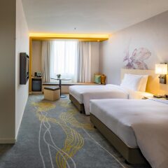 Отель Hilton Garden Inn Kuala Lumpur Jalan Tuanku Abdul Rahman South комната для гостей фото 5