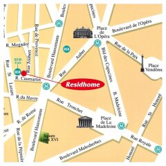 Отель Residhome Appart Hotel Paris-Opéra Франция, Париж - 4 отзыва об отеле, цены и фото номеров - забронировать отель Residhome Appart Hotel Paris-Opéra онлайн городской автобус