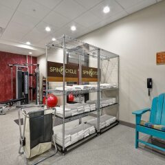 Отель Home2 Suites by Hilton Columbus Airport East Broad США, Колумбус - отзывы, цены и фото номеров - забронировать отель Home2 Suites by Hilton Columbus Airport East Broad онлайн фитнесс-зал фото 3