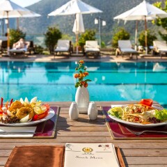 Happy Hotel Kalkan Турция, Калкан - отзывы, цены и фото номеров - забронировать отель Happy Hotel Kalkan онлайн питание фото 3