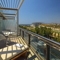 Отель Athens Marriott Hotel Греция, Афины - 3 отзыва об отеле, цены и фото номеров - забронировать отель Athens Marriott Hotel онлайн балкон