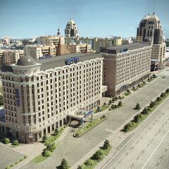 Гостиница Park Inn By Radisson Astana Казахстан, Нур-Султан - отзывы, цены и фото номеров - забронировать гостиницу Park Inn By Radisson Astana онлайн балкон