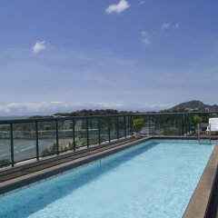 Отель Bourbon Vitoria Hotel (Residence) Бразилия, Витория - отзывы, цены и фото номеров - забронировать отель Bourbon Vitoria Hotel (Residence) онлайн бассейн фото 3