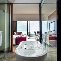 Отель Pullman Oceanview Sanya Bay Resort & Spa сауна