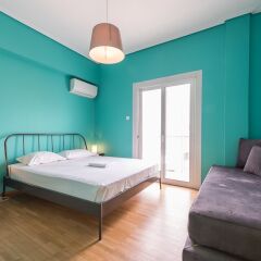 Апартаменты Athens Penthouse Paradise Apartment комната для гостей фото 3