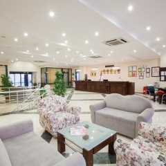 Grand Seker Hotel Турция, Сиде - 1 отзыв об отеле, цены и фото номеров - забронировать отель Grand Seker Hotel - All Inclusive онлайн интерьер отеля