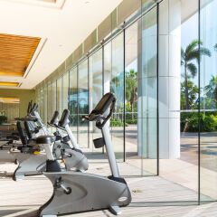 Отель Xiamen International Conference Center Hotel Китай, Сямынь - отзывы, цены и фото номеров - забронировать отель Xiamen International Conference Center Hotel онлайн фитнесс-зал фото 2