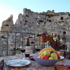 Turbel Cave House Турция, Мустафапаша - отзывы, цены и фото номеров - забронировать отель Turbel Cave House онлайн балкон