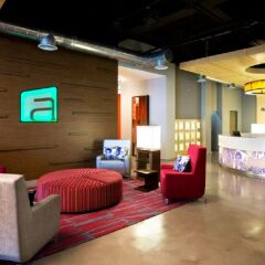 Отель Aloft Cancun Мексика, Канкун - 3 отзыва об отеле, цены и фото номеров - забронировать отель Aloft Cancun онлайн гостиничный бар фото 4