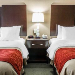 Отель Holiday Inn Express Columbus Downtown США, Колумбус - отзывы, цены и фото номеров - забронировать отель Holiday Inn Express Columbus Downtown онлайн комната для гостей фото 3