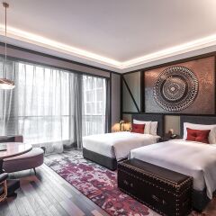 Отель Indigo Shanghai Hongqiao Китай, Шанхай - отзывы, цены и фото номеров - забронировать отель Indigo Shanghai Hongqiao онлайн комната для гостей фото 3