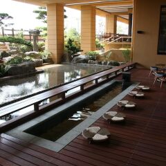Отель Yamaga Onsen Seiryuso Кикуйо фитнесс-зал