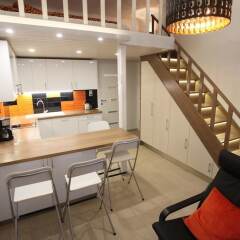 Апартаменты Dfive Apartments - Heroe'S Expat Будапешт в номере