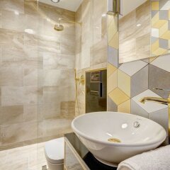 Отель Apartamenty Sowa Gdańsk Польша, Гданьск - отзывы, цены и фото номеров - забронировать отель Apartamenty Sowa Gdańsk онлайн ванная
