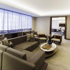 Отель Hilton Mexico City Santa Fe Мексика, Мехико - отзывы, цены и фото номеров - забронировать отель Hilton Mexico City Santa Fe онлайн интерьер отеля фото 2