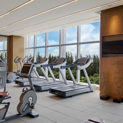 Отель DoubleTree by Hilton Hotel Xiamen - Wuyuan Bay Китай, Сямынь - отзывы, цены и фото номеров - забронировать отель DoubleTree by Hilton Hotel Xiamen - Wuyuan Bay онлайн фитнесс-зал фото 3