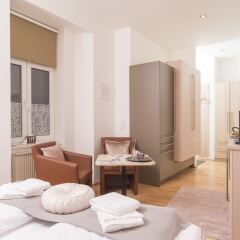 Отель Micro Loft Neubau by Welcome2Vienna Вена комната для гостей фото 3