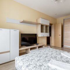 Апартаменты Apartment 477 on Mitinskaya 28 bldg 3 комната для гостей фото 4