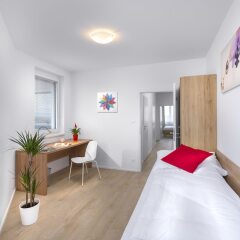 Апартаменты CityWest Apartments комната для гостей фото 4