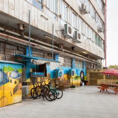 Abraham Hostel Jerusalem Иерусалим спортивное сооружение