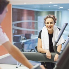 Отель Novotel Bern Expo фитнесс-зал фото 4